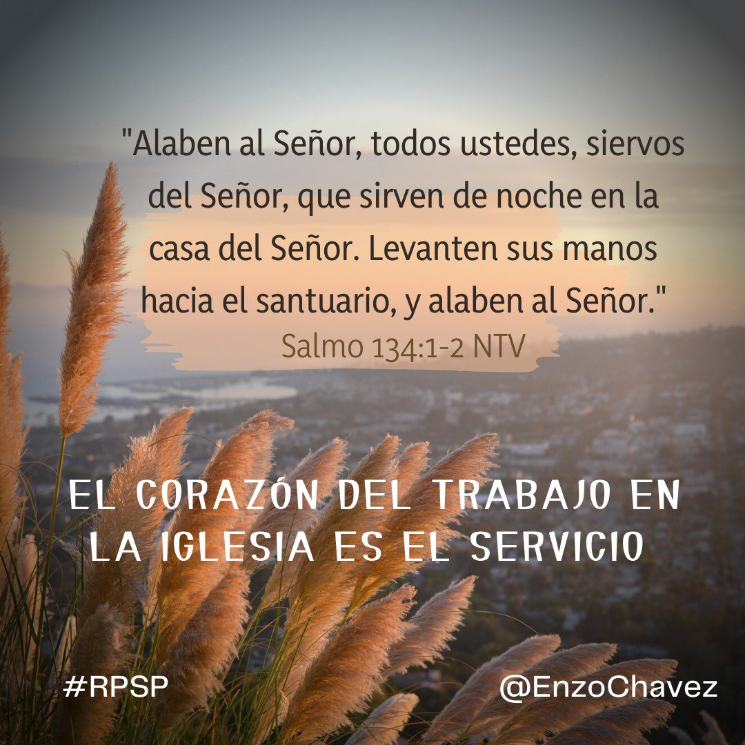 Salmo 134
David no comenzó su ministerio siendo un rey, sino llevando paquetes a sus hermanos. Dios mide la grandeza en términos de servicio, no de posición. Un siervo es obediente, leal y disponible. La iglesia no necesita líderes que sirvan, sino siervos que lideren. 
#rpsp