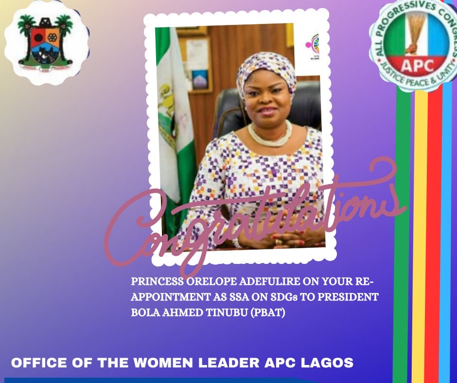 Office of the WomenLeader Lagos State APC (@Wmleader_lagos) / Posts / X