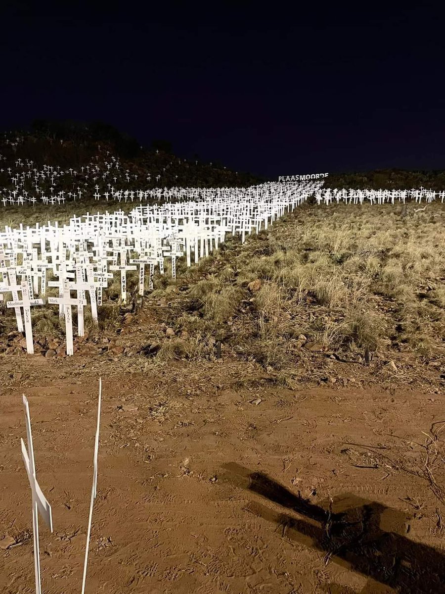 Every one represents a farm murder but still the South African (ANC)Government won't acknowledge that we are being subjected to genocide.