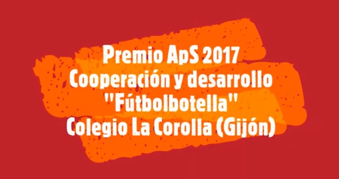 IX PREMIOS #APS‼️
🔊"Porque las buenas iniciativas merecen ser compartidas" es el argumento de  Clara Ferrer alumna del COL. La Corolla (premiado 2017, 2018 y 2022) para presentar vuestros proyectos a los #PremiosApS2023. 📹youtu.be/3JjhObwWmgU
<a href="/aps_sevilla/">Red Andaluza de Aprendizaje Servicio</a> <a href="/ApSExtremadura/">ApS Extremadura</a>