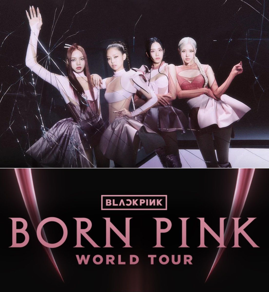 PopCrave's tweet photo. BLACKPINK have sold out all 66 shows of their record-breaking 'BORN PINK WORLD TOUR.' https://t.co/gL8qVQf93Y