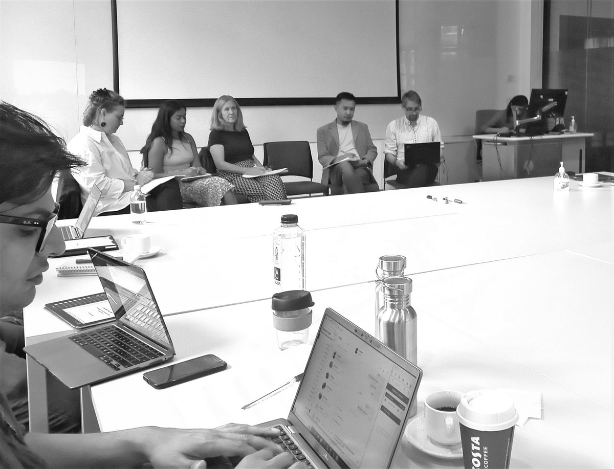DilebJaan's tweet photo. #SAAG2023 over last three days was an incredible space to share 'Countercurrents' with peers and established scholars in anthropology of south Asia. Facilitated by @moonjiboi @SOASanthro🤓Shout outs to @SambhaviGanesh @PsSomingam @manabika_m @thomherzmark @ryder_withawhy @rh478 https://t.co/3UXSwUNLaW