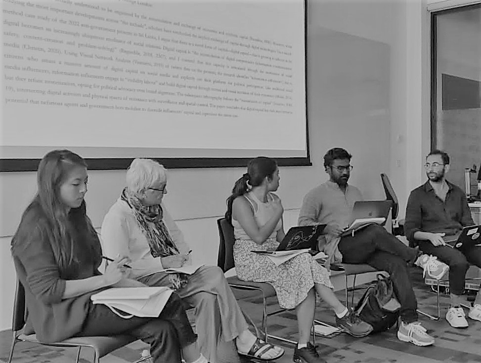 #SAAG2023 over last three days was an incredible space to share 'Countercurrents' with peers and established scholars in anthropology of south Asia. Facilitated by <a href="/moonjiboi/">Jo ജോ (they/them)</a> <a href="/SOASanthro/">SOAS Department Of Anthropology</a>🤓Shout outs to <a href="/SambhaviGanesh/">Sambhavi Ganesh</a> <a href="/PsSomingam/">Somingam PS</a> @manabika_m <a href="/thomherzmark/">Thom Herzmark</a> <a href="/ryder_withawhy/">Dr. Ryder</a> <a href="/rh478/">Regina</a>
