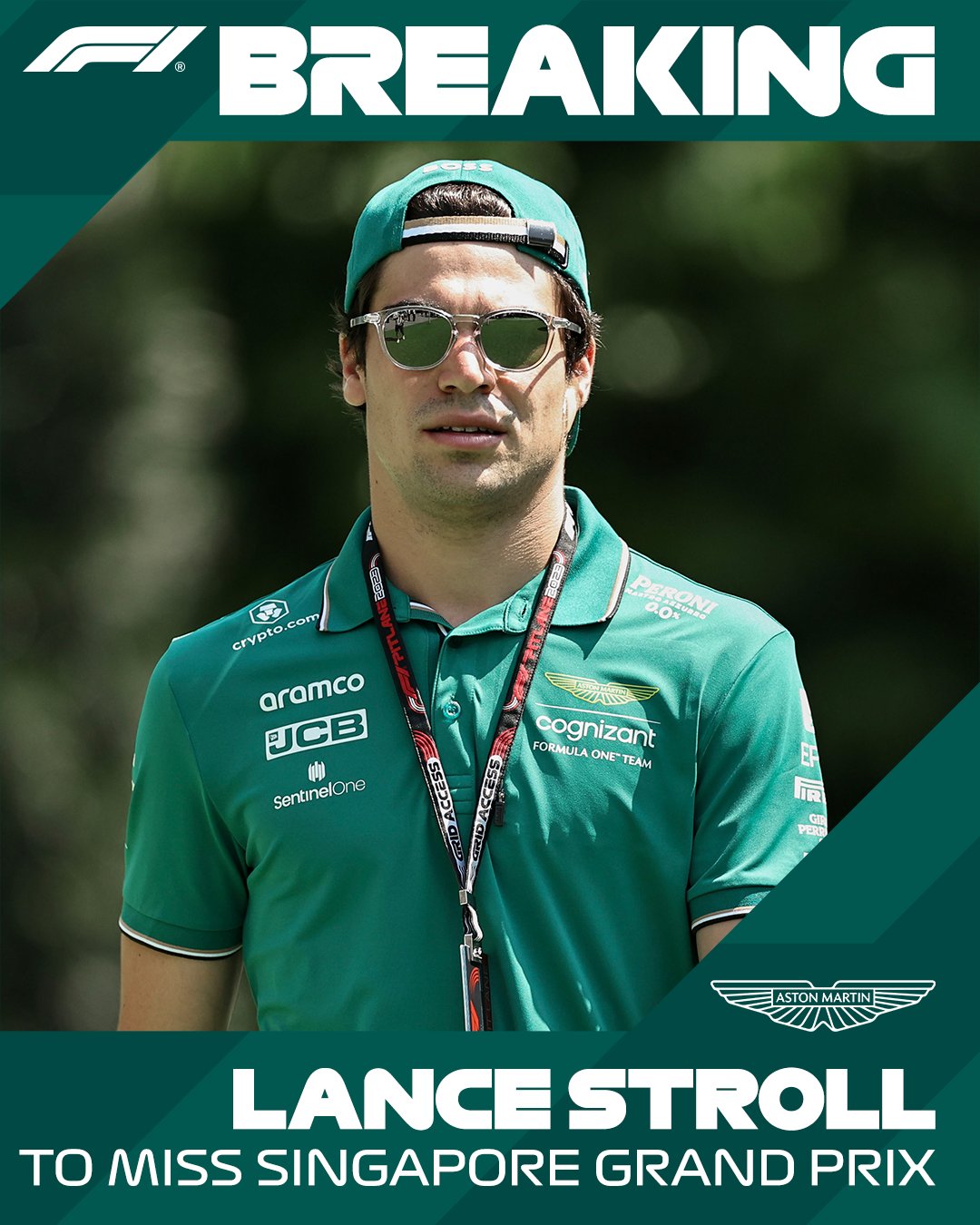 [情報] Lance Stroll 將不會參加今天新加坡站正賽