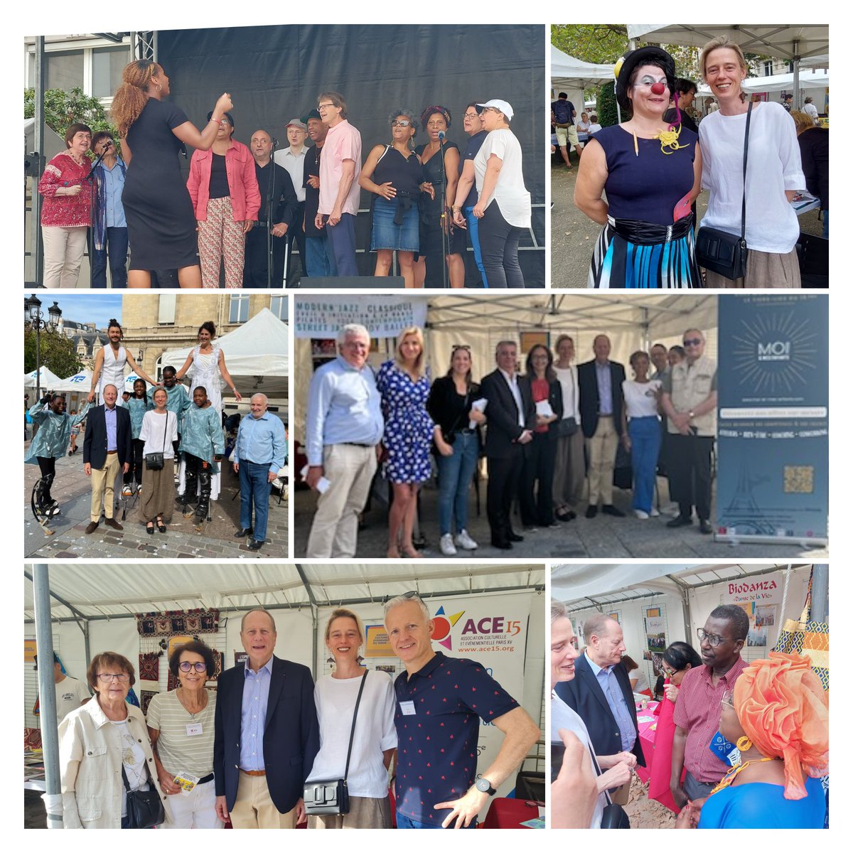 McDoucere's tweet photo. Quelques photos de la 40e édition du Forum des assos #Paris15, avec 250 stands &amp; encore plus d'activités proposées aux habitants.Merci à tous de votre investissement &amp; de ces moments de partage toujours inspirants.
Bravo &amp; bonne rentrée!
@Philippe_Goujon @AgnesEvren @GregoryCanal https://t.co/fbv6XLwNzm