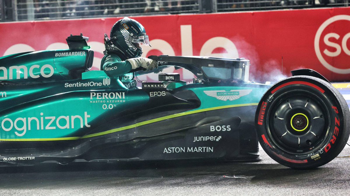 🚨 | BREAKING: Lance Stroll is out for the Singapore Grand Prix after his huge crash in yesterday’s qualifying.

#F1 #SingaporeGP