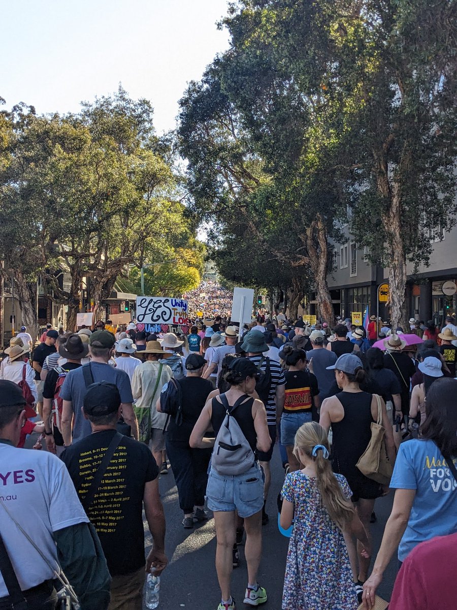 farukavdi's tweet photo. It was such a huge rally, a great day for #Yes23 in Sydney and around Australia. https://t.co/THGt1m7o8o