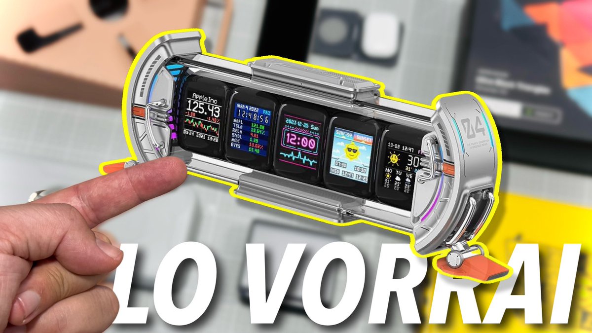 5 DELIZIE TECH che AMERAI anche TU
youtu.be/CiV9JeEMLfw