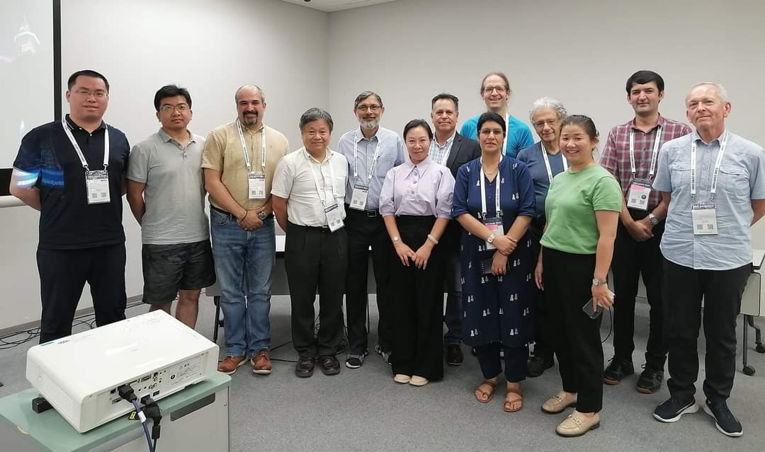 PAB_80's tweet photo. @URSI_Radio Commission A members at the third and last Commission Coordination Meeting held during #URSI GASS at Sapporo Convention Center, Japan. Comm A members from India, Japan, China, USA, Pakistan, Mexico, Portugal, Poland and Germany with the new Comm A chair @sengupta53 https://t.co/osevqA4VD8