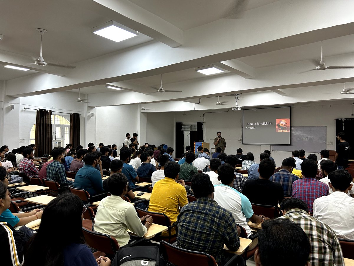 Advit (@0xadvit) on Twitter photo Travelling 40km, mid-exams is totally worth it when you get to interact with speakers like <a href="/0xAbix/">Abix</a>, <a href="/saxenism/">Rahul Saxena</a> and <a href="/rachitmagon/">Rachit Magon | ChaiNet - The AI Podcast</a> ๐๐
Thank you <a href="/PolygonGuildLko/">Polygon Guild Lucknow ๐</a> for making this happen ๐ Travelling 40km, mid-exams is totally worth it when you get to interact with speakers like <a href="/0xAbix/">Abix</a>, <a href="/saxenism/">Rahul Saxena</a> and <a href="/rachitmagon/">Rachit Magon | ChaiNet - The AI Podcast</a> ๐๐
Thank you <a href="/PolygonGuildLko/">Polygon Guild Lucknow ๐</a> for making this happen ๐