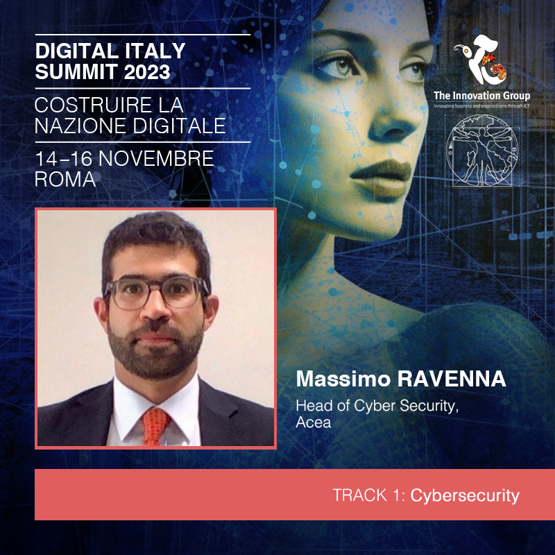 Come fronteggiare l'evoluzione degli attacchi cyber e gestire gli incidenti? Lo scopriremo al Digital Italy Summit nella seconda sessione della Track 1 con Massimo Ravenna, Head of Cyber Security, <a href="/AceaGruppo/">Acea Gruppo</a> - 15/11, 14.15-16.00, Roma.

👉bit.ly/3snhqgQ

#TIGdigitaly