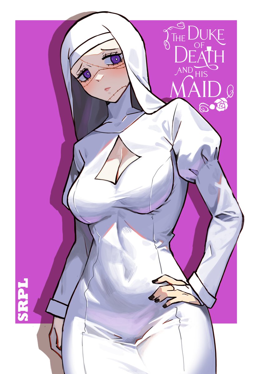 Cn_srpl's tweet photo. kink for nun looks?
#TheDukeofDeathandHisMaid #Daleth #sketch #illustration #characterart #anime #fanart #digitalart https://t.co/gwj5wcalin