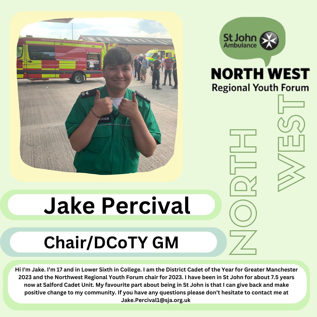 Meet the North West Regional Youth Forum for 2023!Keep your eye out for more updates and news from your youth team across the region and watch out for the latest forum news.
#SJANWYouth #SJANorthWestIsBest #sjayouth #sja