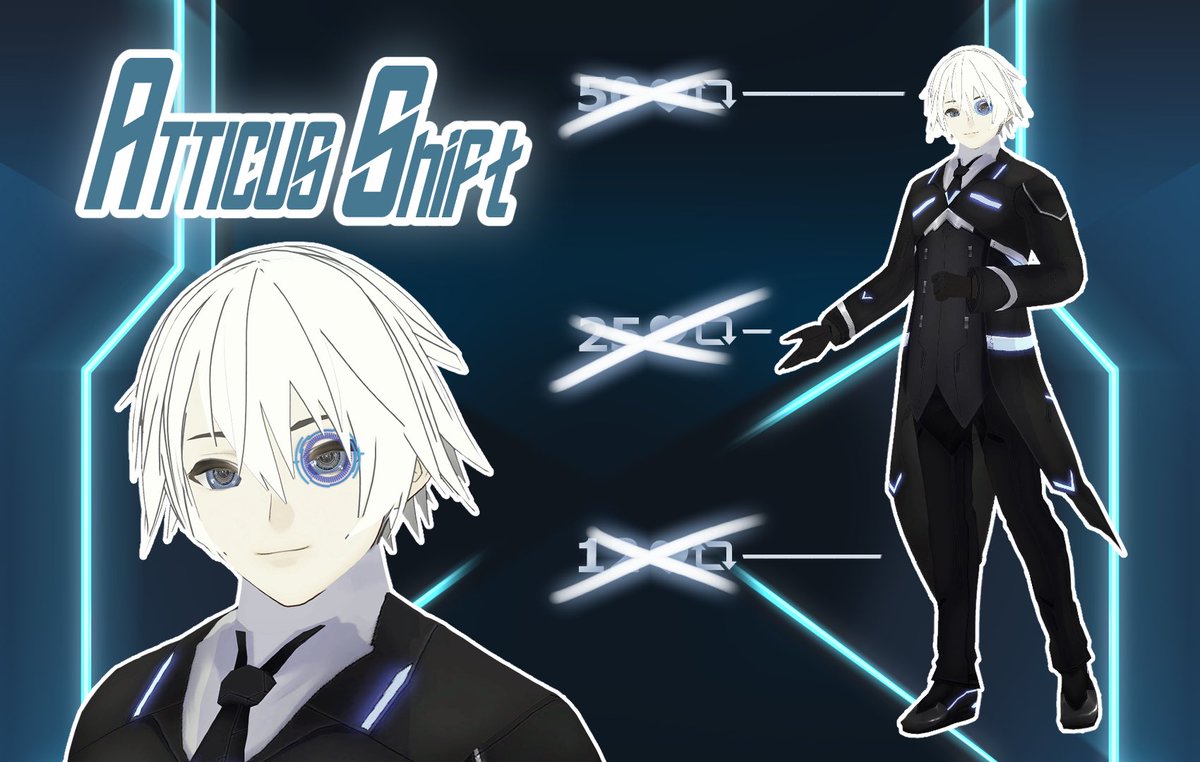 Atticus Shift | Cyberpunk Vtuber tweet media