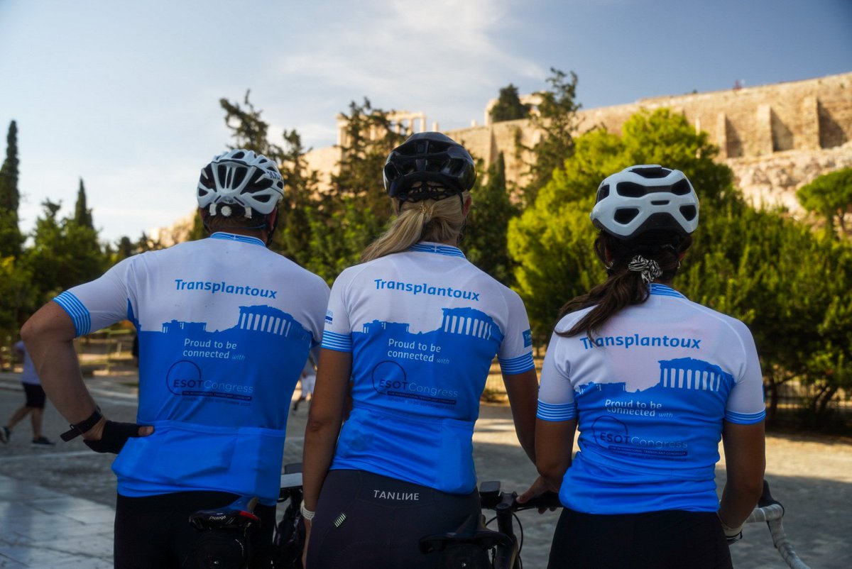 Elisabet Van Loon (@elisabetvl) on Twitter photo Yesterday our cycling journey from Leuven to Athens came to an end at the magnificent Acropolis. So grateful for this fantastic group, the <a href="/Transplantoux/">Transplantoux</a> organisation (check out their booth!) and <a href="/ESOTtransplant/">ESOTtransplant</a>. Now fully ready to enjoy the Congress! Yesterday our cycling journey from Leuven to Athens came to an end at the magnificent Acropolis. So grateful for this fantastic group, the <a href="/Transplantoux/">Transplantoux</a> organisation (check out their booth!) and <a href="/ESOTtransplant/">ESOTtransplant</a>. Now fully ready to enjoy the Congress!