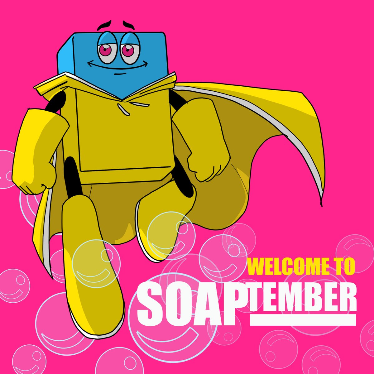 kroplex's tweet photo. Coming to you at SOAPersonic Speed #Captainsoapwash #animationcharacter #washyourhands #proofofconcept #animation coming soon with @SeunShobo https://t.co/OVsp2gBFEg