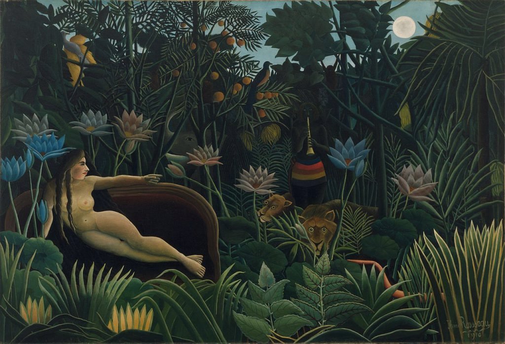 We are never too old, too inexperienced or too immature to produce something of lasting value. What matters is how freely we allow the wild, untamed parts of our psyche to roam. (Henri Rousseau, The Dream, 1910)