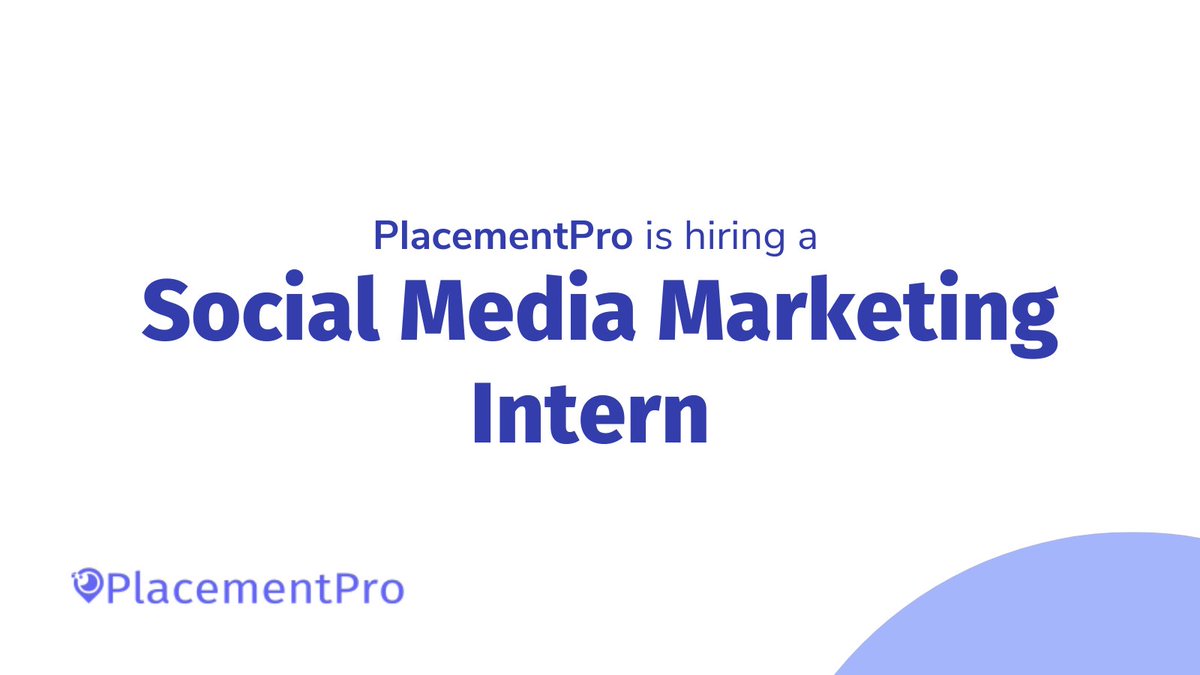 PlacementProCo's tweet image. 🚀 Exciting Opportunity Alert 🚀

Are you a student with a knack for marketing strategy and insights? Join us at PlacementPro and be part of our mission to redefine tech recruitment.

Details &amp;amp; Apply 👇 
placementpro.notion.site/Marketing-Stra…

#MarketingIntern #InternshipOpportunity #HiringNow