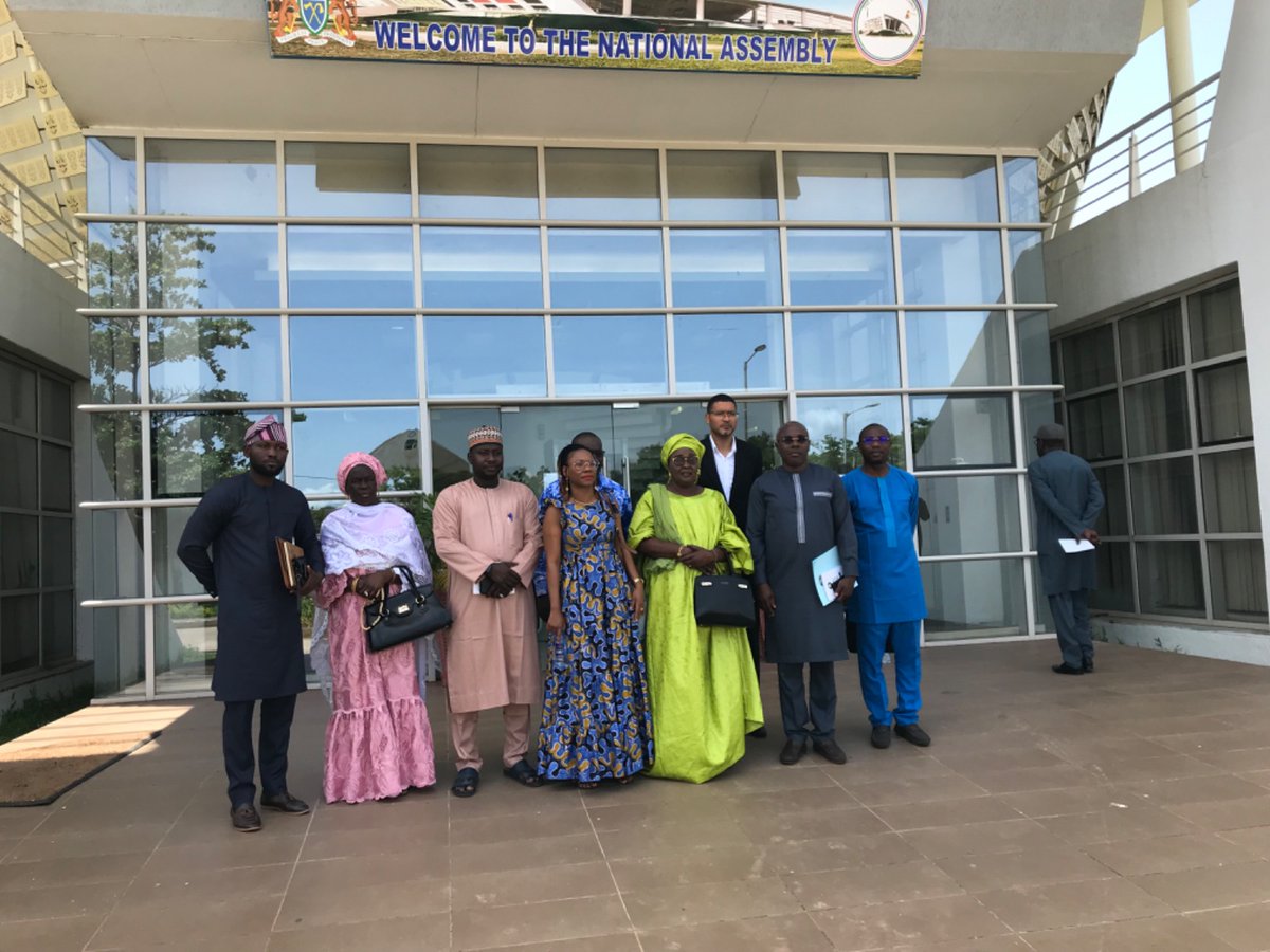 Azagsirah's tweet photo. Parliamentary Oversight Mission by Members of the ECOWAS Parliament to the ECOWAS Regional Competition Authority (ERCA) in Banjul, the Gambia, done and dusted. https://t.co/UYuMHqEQGo