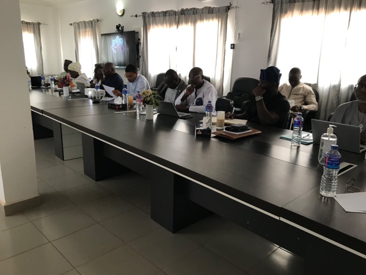 Azagsirah's tweet photo. Parliamentary Oversight Mission by Members of the ECOWAS Parliament to the ECOWAS Regional Competition Authority (ERCA) in Banjul, the Gambia, done and dusted. https://t.co/UYuMHqEQGo