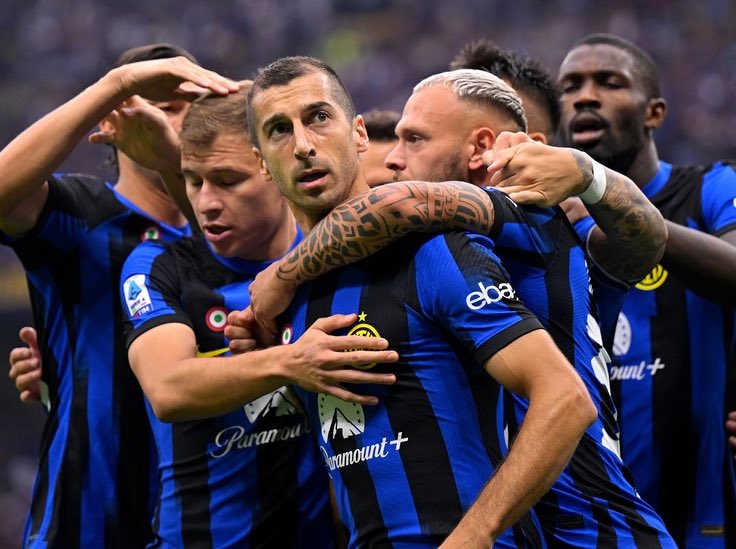 Buongiorno, Interisti💪🏼💪🏼⚽️🖤💙 #DerbyDellaMadonnina #ForzaInter #Inter <a href="/SerieA/">Lega Serie A</a>