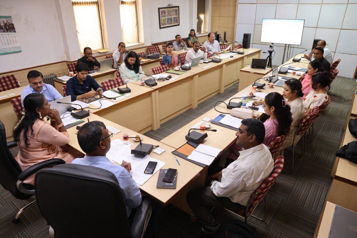 ncert's tweet photo. Glimpses of the 3-days Workshop for the "Development Training Package on Cyber Safety and Security for Master Trainers in States/ UTs/ Autonomous Organizations" and the workshop for the development of Cyber Safety and Security Awareness Research Tools" held at CIET-NCERT https://t.co/F194asgbCL