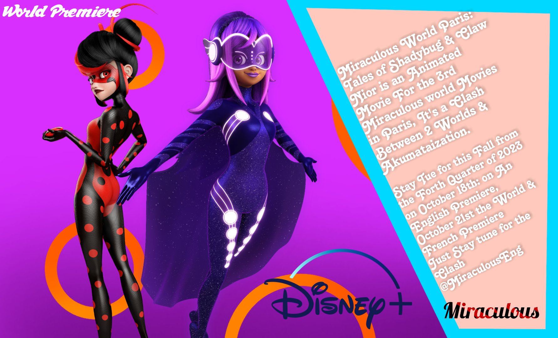 Miraculous World, Paris : Tales Of Shadybug And Claw Noir, Full Movie