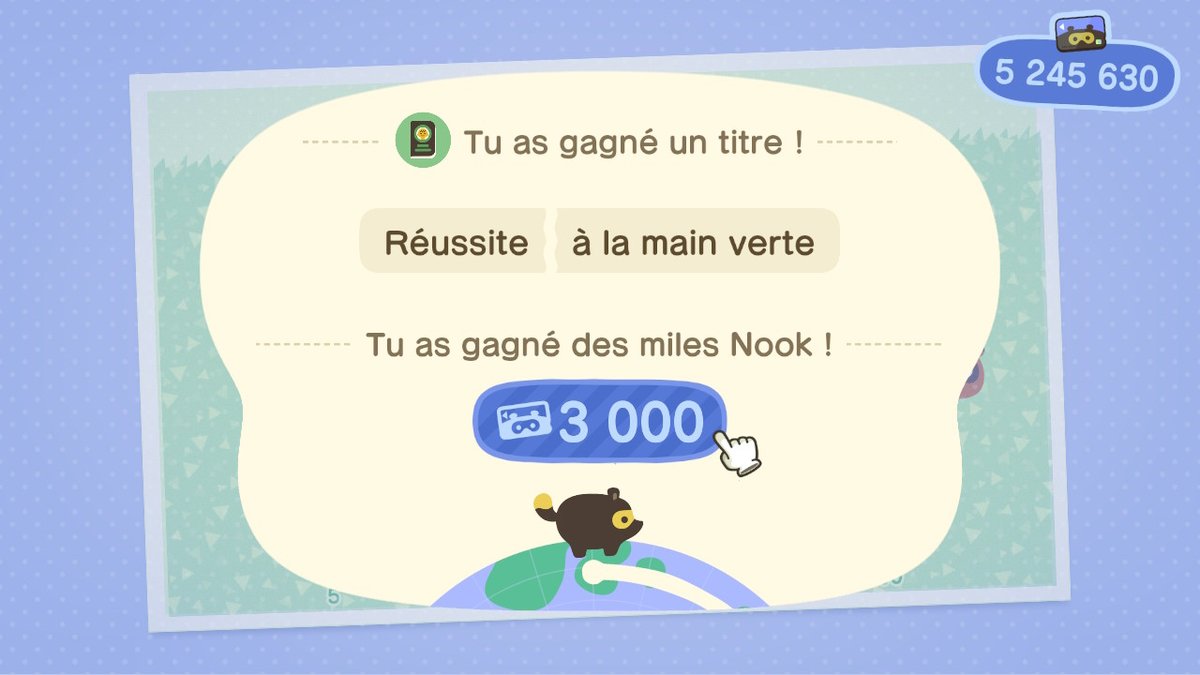 ZeKiwiZ's tweet photo. Encore deux cartes à compléter et j'aurai fini les miles nook

 #AnimalCrossing #ACNH #NintendoSwitch https://t.co/jiGhfv4pqa