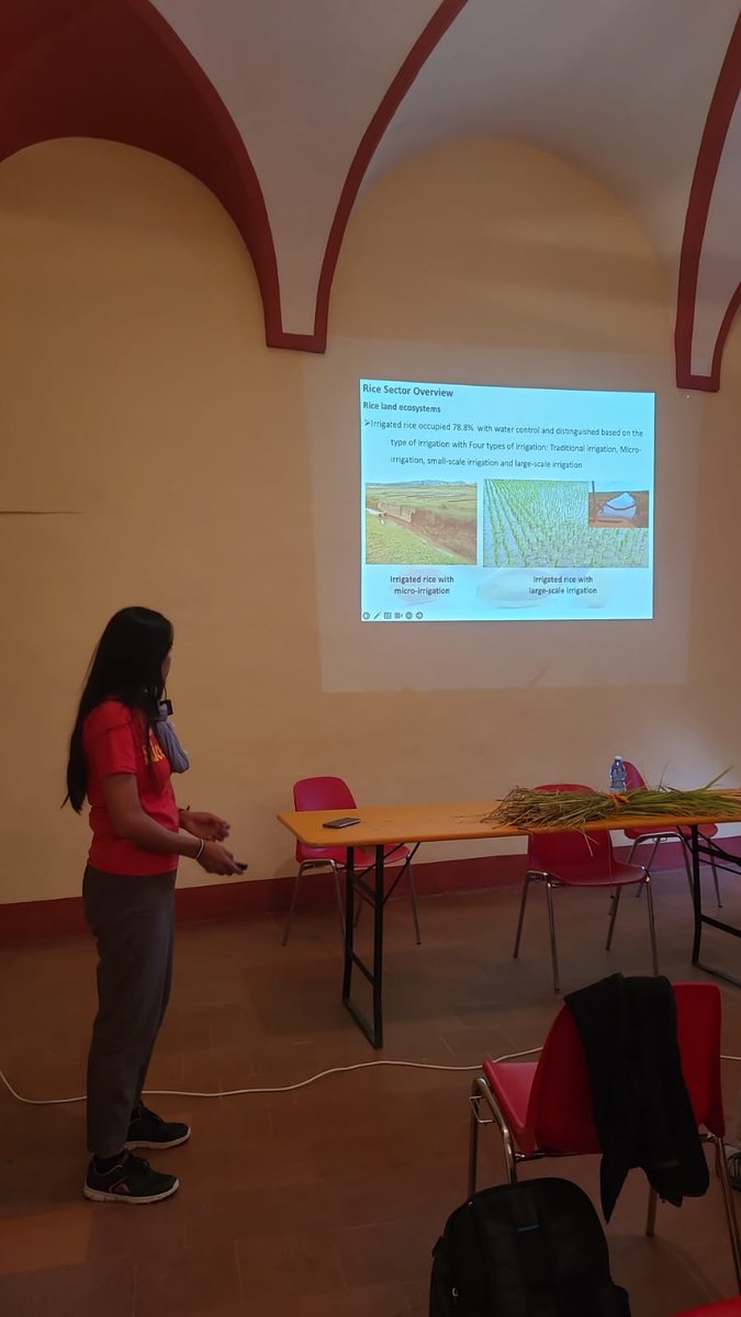 GiuseppeSantis's tweet photo. secondo giorno del seminario #fromseedtoplate , sistemi risicoli e governance della ricerca in agricoltura. Come cambia il potere delle competenze delle comunità di risicolture nella transizione del paradigma del #riso globalizzato https://t.co/yaXcWIUBMF