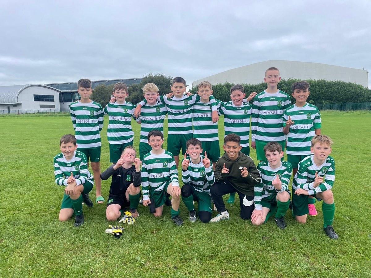Castleknock Celtic U13 Major 1 team played away v Drogheda Boys. This was their first 11 aside league match. It finished 1 - 1, with Celtic unlucky not to win it. Goal scored by Ethan Lalloo. Good to start the season with a point to take into next week 🟢⚪️⚽️