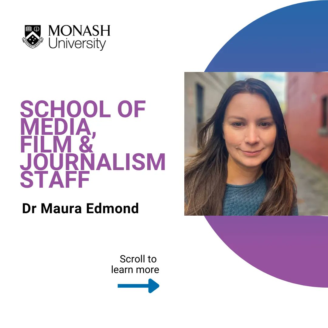 Monash's School of Media, Film and Journalism tweet media