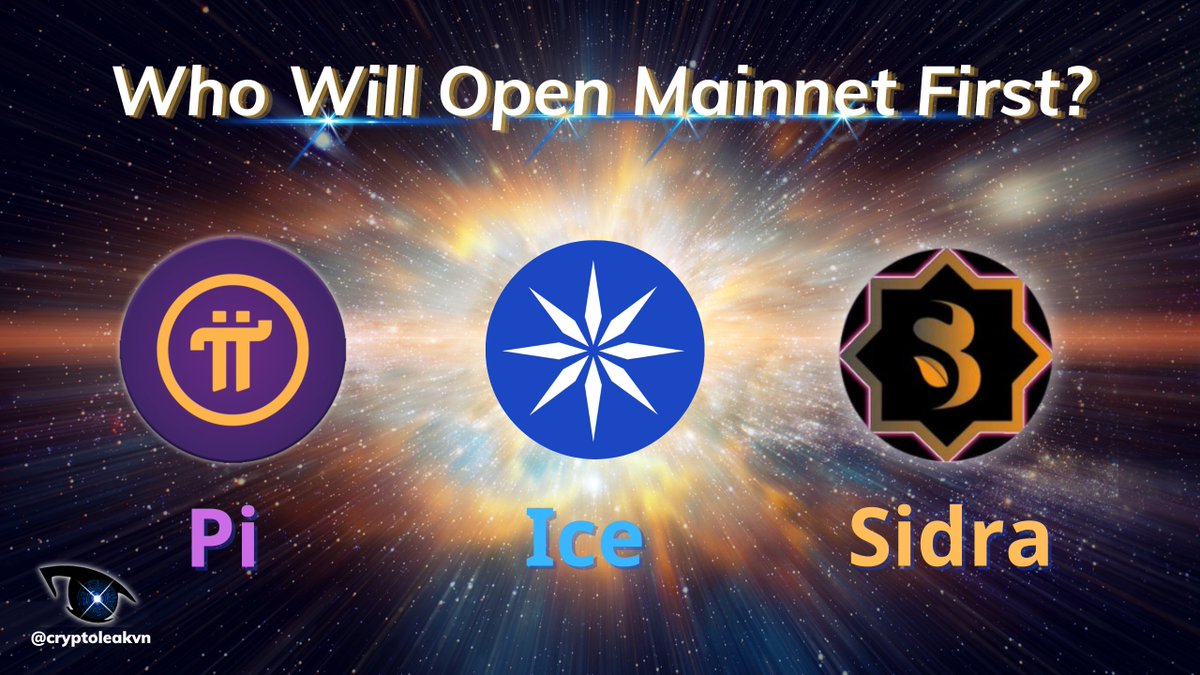 cryptoleakvn2's tweet photo. 🌟Who will open mainnet first???🚀
1. Pi Network 
2. Ice Network 
3. Sidra Bank 

What is your choice? Please share with us. 

#PiNetwork #PiKYC #Pioneers #Picoins #Picommunity #Pimining #PiCoreTeam #pi #pinetwork #ice #iceNetwork #icenetwork @ice_blockchain @ice_z3us #icecoin #ICE #SidraBank #SidraCoin #SidraFamily