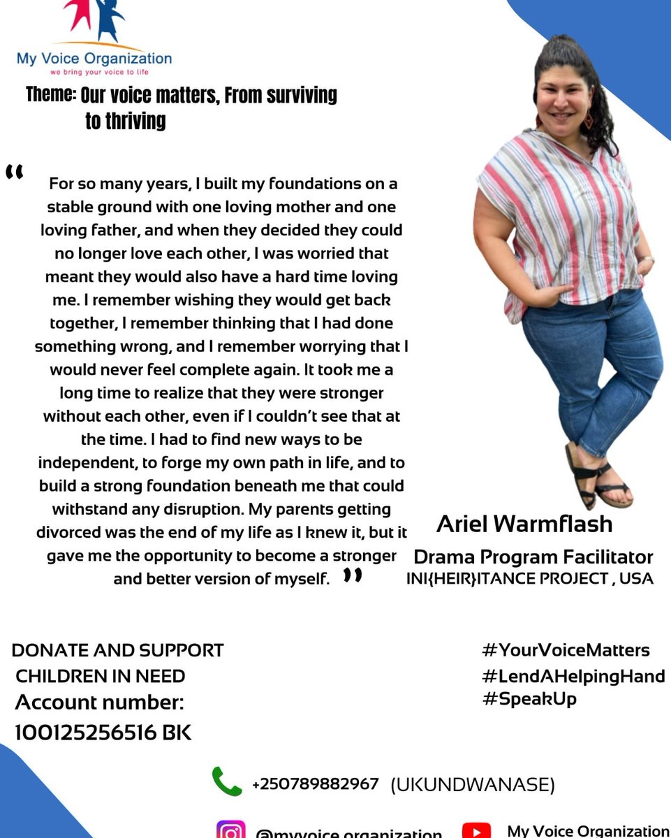 My Voice Organization tweet media