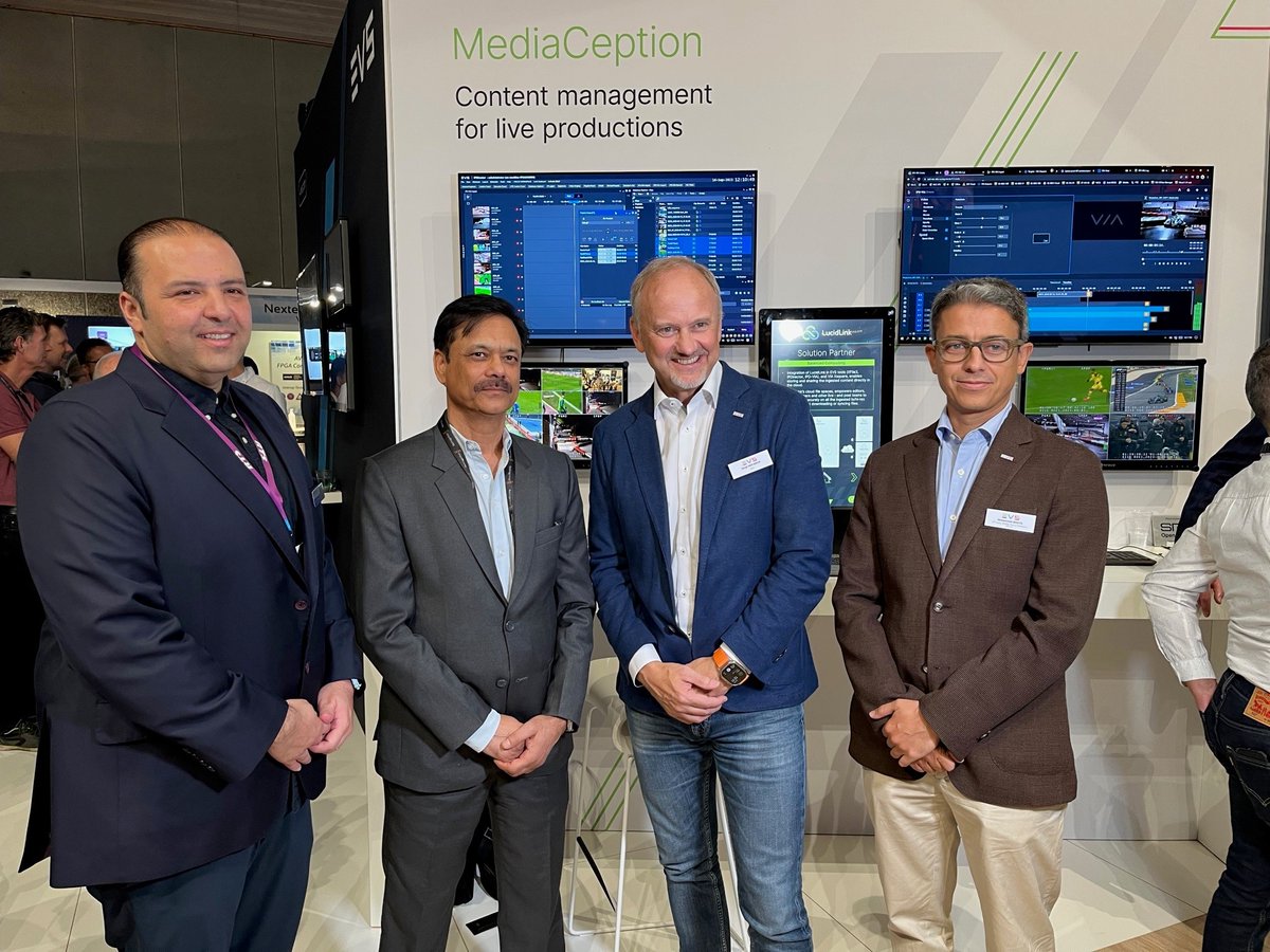 Oman TV and EVS announce at #IBC2023  the launch of the end-to-end live PAM MediaCeption Signature to enable swift multi-site content management for its TV studios in the capital Muscat and its facility in Salalah.

👉 Read our press release: bit.ly/3ZjbRwe