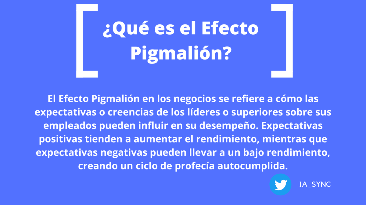 IA_SYNC's tweet photo. #SemanaDelEmprendedor durante esta semana os voy a dejar 28 tips 💡que puedes usar con #ChatGPT para tomar mejores decisiones para tu negocio y dominar los modelos mentales detrás de ellos. #emprendedores

[Suscríbete para más consejos ❤️]

14. Efecto Pigmalión https://t.co/JdEQGhMzXy