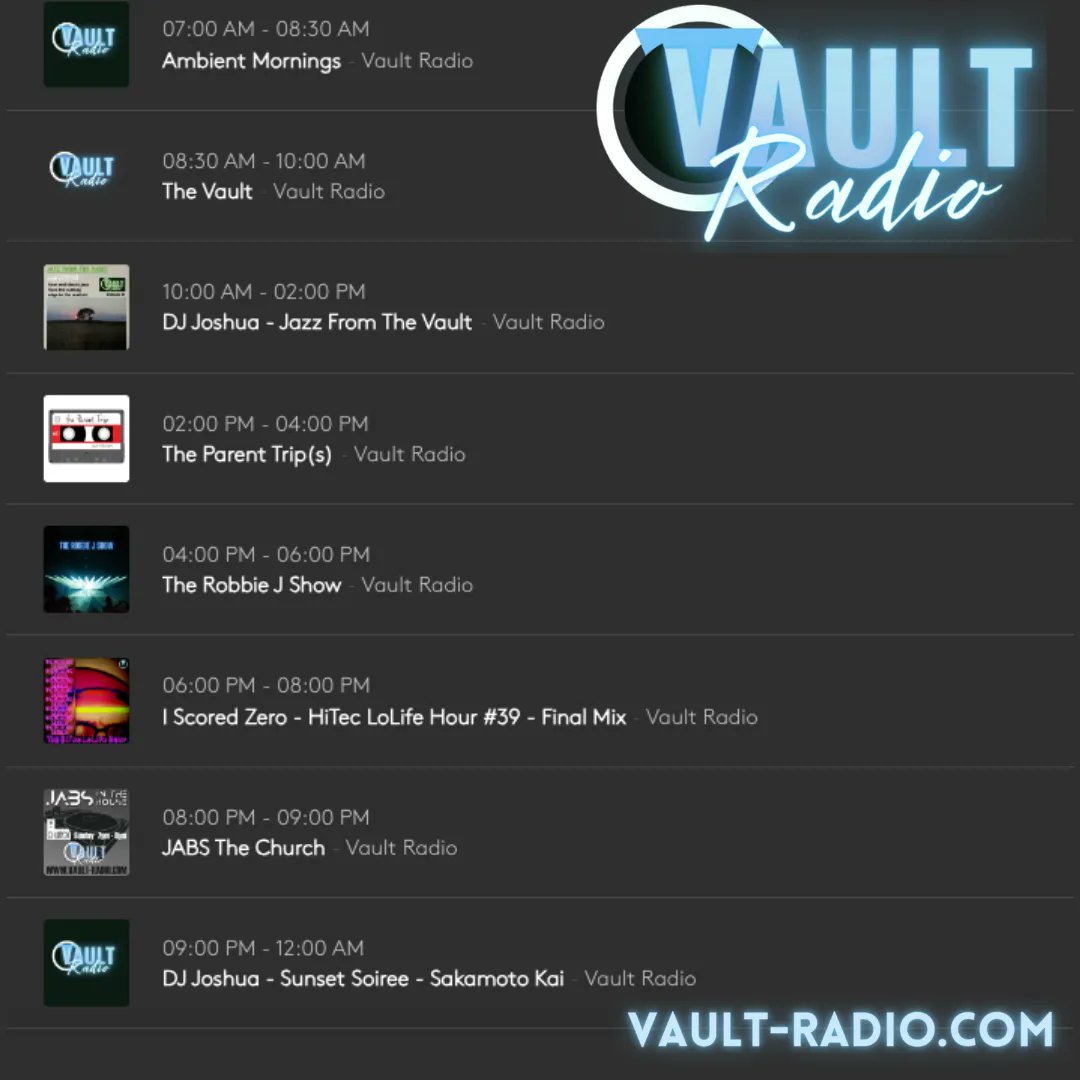 S u n d a y >>> vault-radio.com