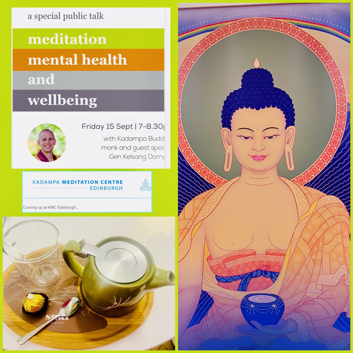 JudeMckerrecher's tweet image. #Tinymomentsofjoy 🫶☯️a brilliant talk at Kadampa Meditation Centre on Friday evening, &amp;amp; enjoyed a local meditation class on Thursday evening; wonderful time with Grace, &amp;amp; nice meal, in Aberdeen yesterday; beautiful train journey❤️Have randomly met such lovely people this week🤲🏼