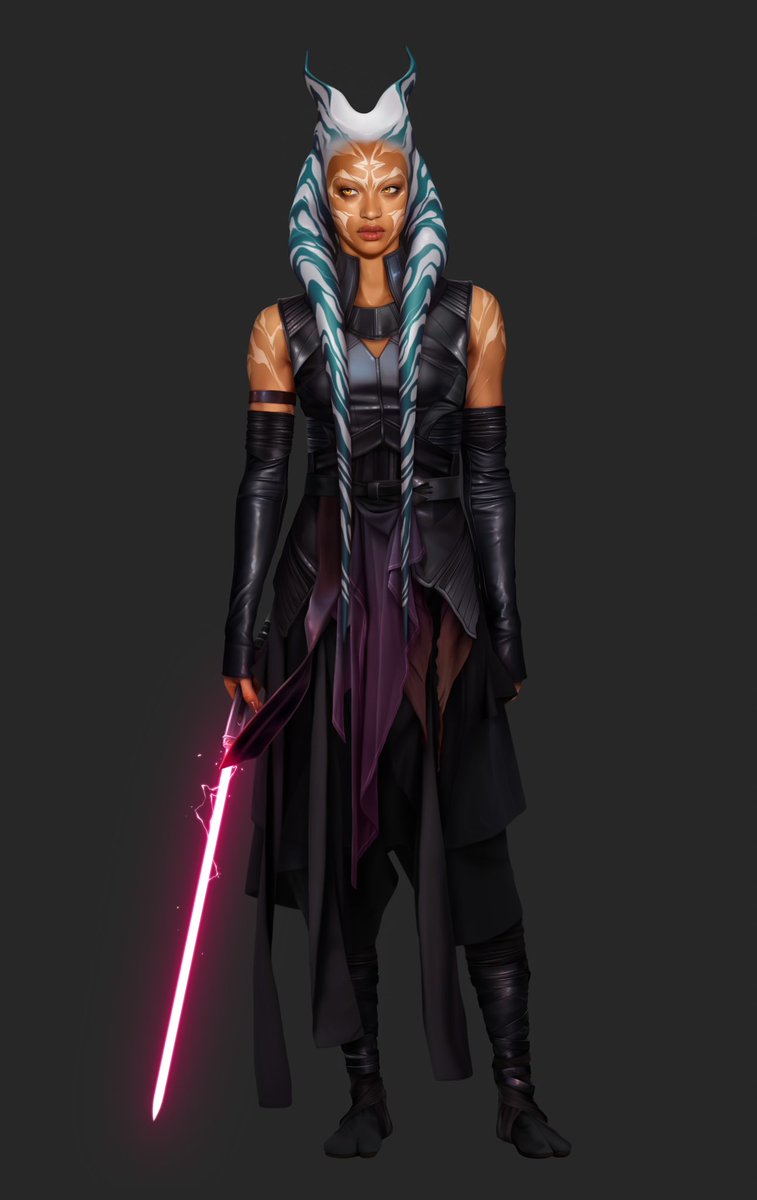 adobochi's tweet photo. jedi and sith versions yasss #ahsokatano #starwars https://t.co/Xyc616bsAk