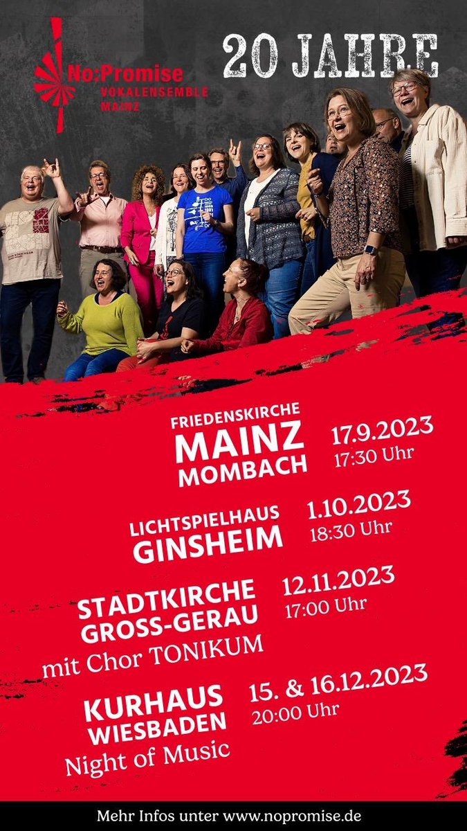 Voll vergessen, das hier zu bewerben! 😱😱😱
#mainz #ginsheim #wiesbaden #großgerau #konzert #chor