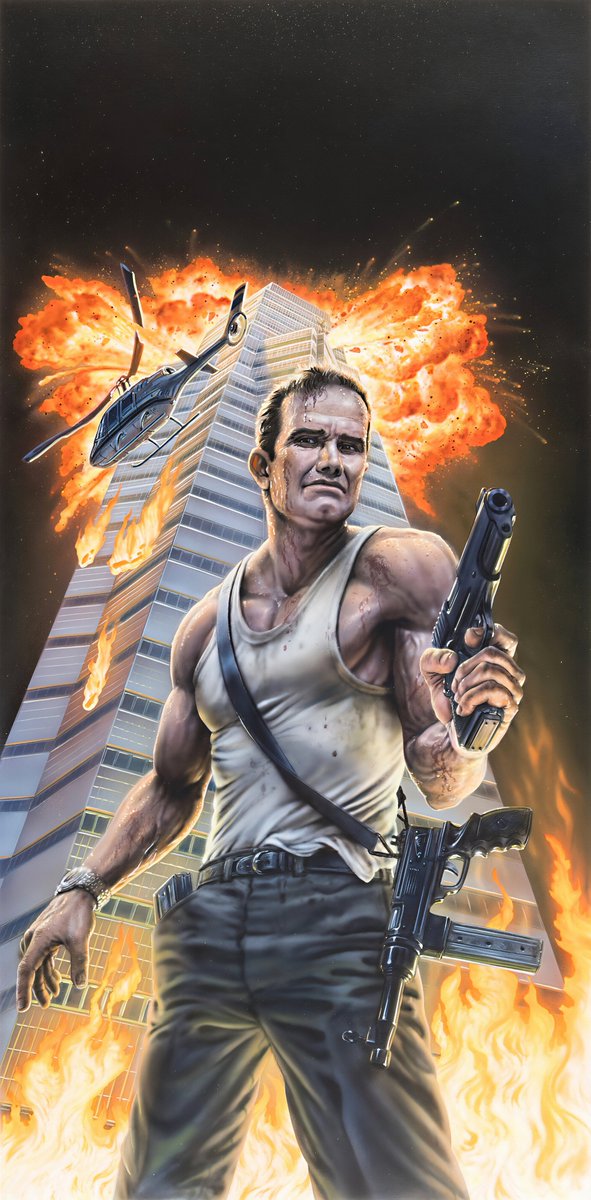 peachflavor3d's tweet image. East Vs West! The artwork of #DynamiteDeka aka #DieHardArcade by Tony DeZuniga (Japan) and Mick McGinty (West) used on the cover of the #SegaSaturn releases, and an ad poster for the Sega Titan VGS. Upscaled, cleaned, logos/text removed (left piece, and retouched. [1/2]