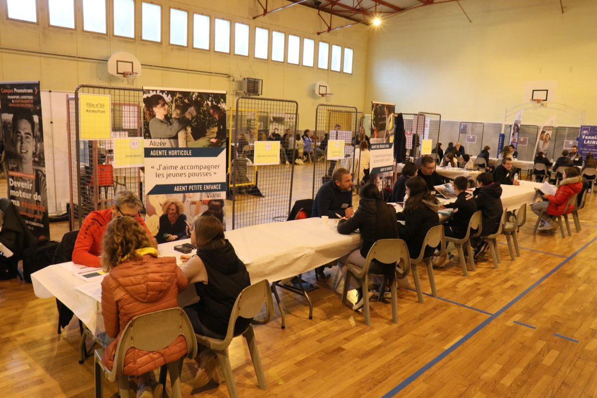 Retour sur le forum des métiers  et de l'orientation du collège Sévigné de Flers le 13 avril 2023 #orientation