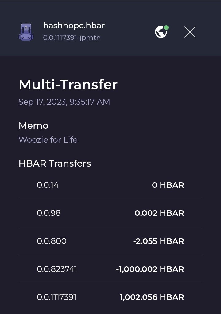 Big Shout-out 📢📢📢 
To: 👉 <a href="/Lil_Woozie82/">Lil Woozie</a>

❤❤❤❤❤❤❤❤❤❤❤
❤    Donated =   1000ℏ   ❤️
❤❤❤❤❤❤❤❤❤❤❤

Thank you so much <a href="/Lil_Woozie82/">Lil Woozie</a> 🙏🥰😍

#SatoshiLabProject #WeRiseByLiftEachOther #NFTCommunity #HBARNFT #HBARbarians #NFT #Hedera #HBAR #ETH #SOL #BTC #BNB