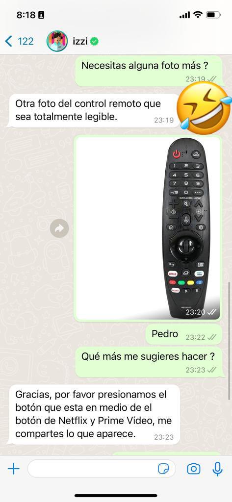 m_kceres's tweet photo. @izzi_mx @izzi_mx ya llegamos a este punto de la “asesoría” qué se necesita para que vaya el técnico a revisar el equipo??? https://t.co/sY4uLA8kER