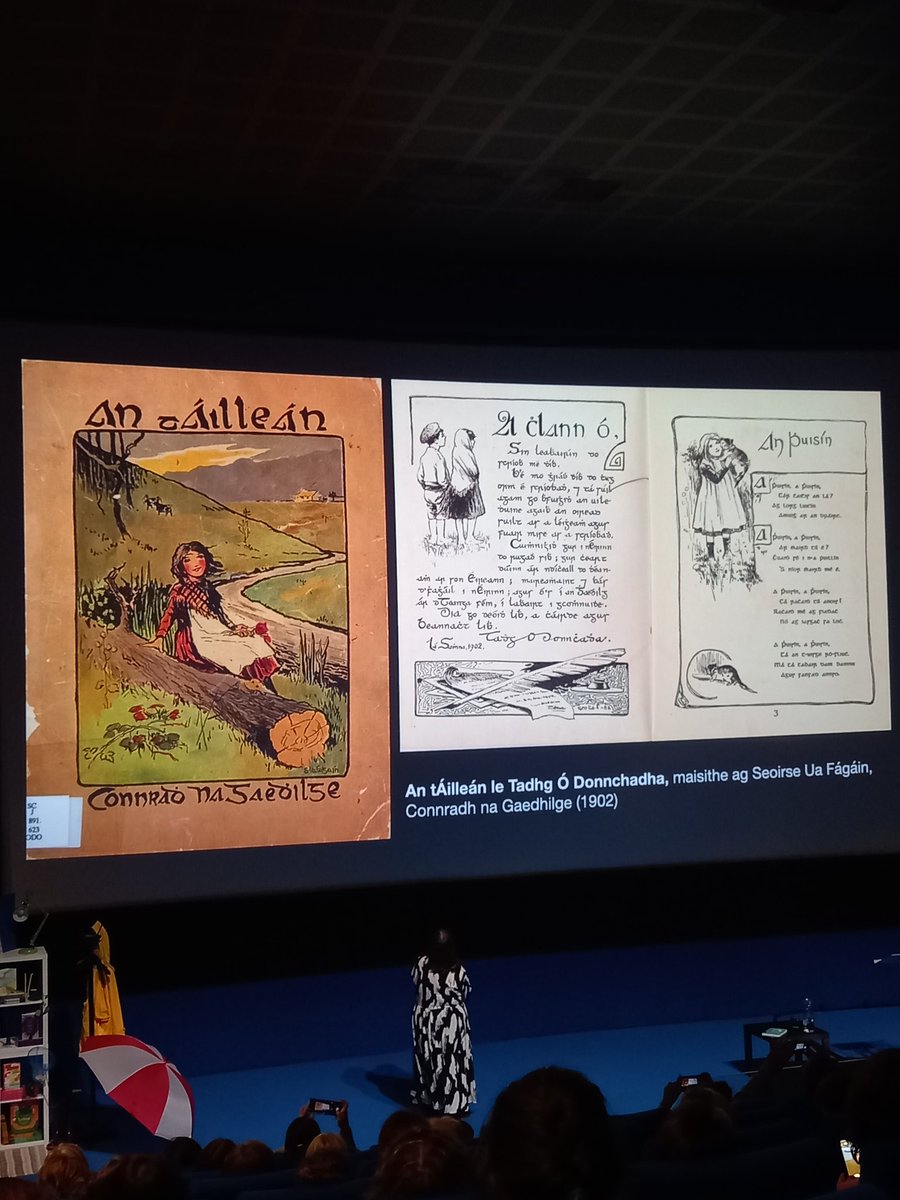 An chéad leabhar pictiúr as Gaeilge le Tadhg Ó Donnchadha, foilsithe ag @CnaG mar chuid den bhailiúchán speisialta de leabhair @KidsBooksIrel atá anois @DCULIB curtha i láthair @LaurNiR 🖼 📚 #CBIConf23