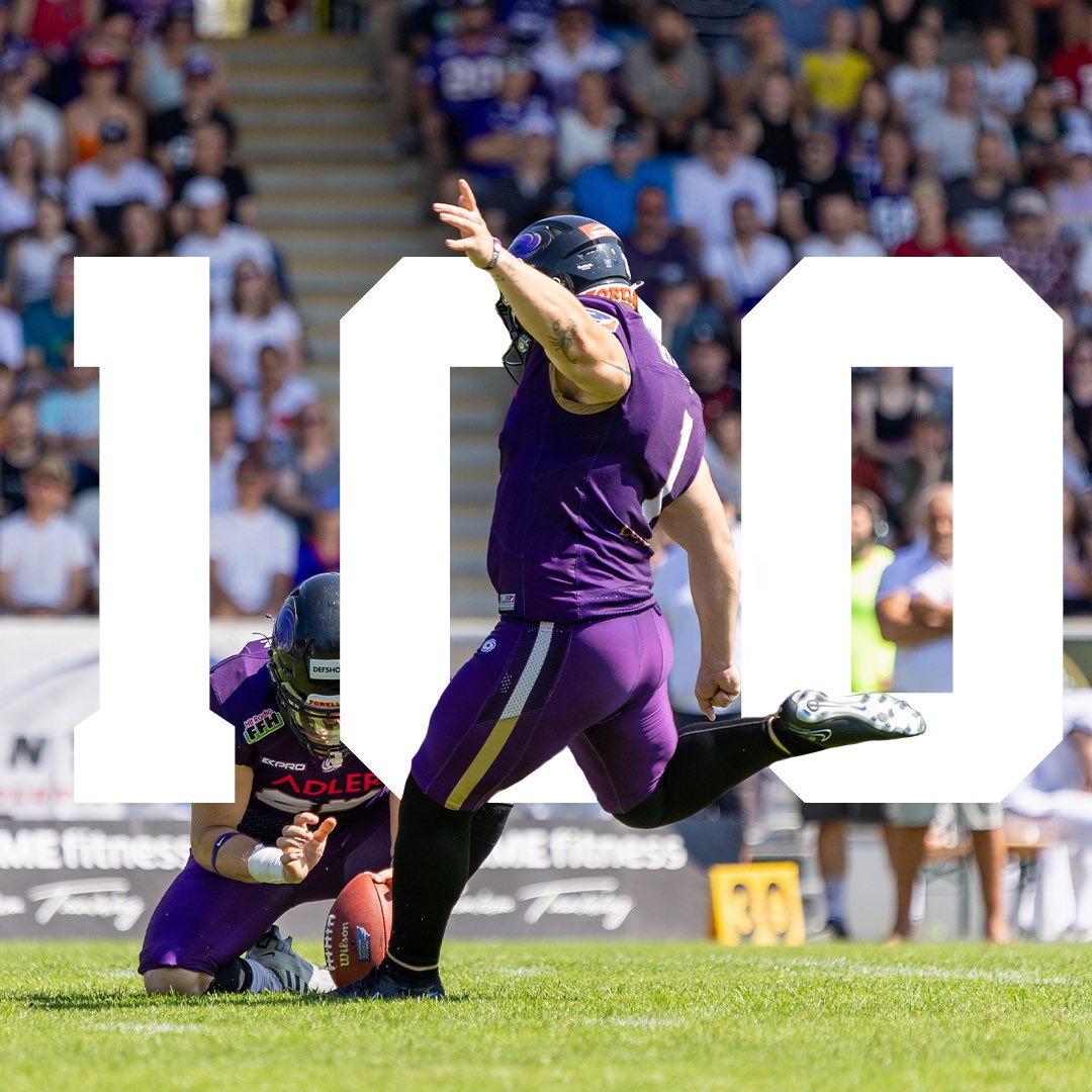 101 points to be exact and he’s not done yet 😈
<a href="/RyanRimmler/">Ry</a> 

#FrankfurtGalaxy #PurpleFamily #EuropeanLeagueofFootball #NotDoneYet