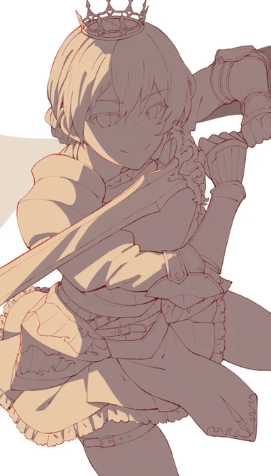 ラフでも祝えたかったきみつる#ダージリン生誕祭 #ダージリン様生誕祭2023 