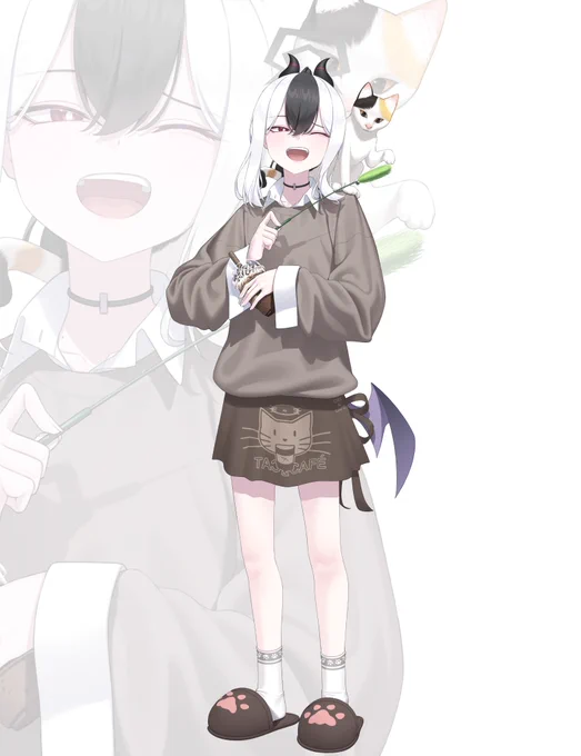 猫カフェのバイト生カヨコ#ブルアカ 