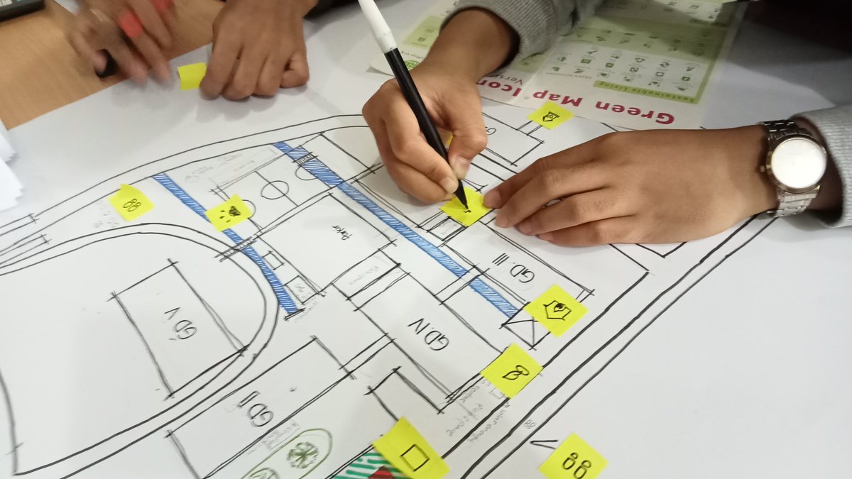 joeyakarta's tweet photo. Kembali memfasilitasi workshop #greenmap, kali ini lgsg dg tim mhs Dept Arsitektur UNS di @URDC_UNS. Pembekalan metode sebelum mrk terjun lakukan pemetaan komunitas di Desa Mojogedang Kab Karanganyar.
Konsep Think Global, Map Local @GreenMap msh sangat relevan.
Tertarik pelajari? https://t.co/uL7BfWAHM0