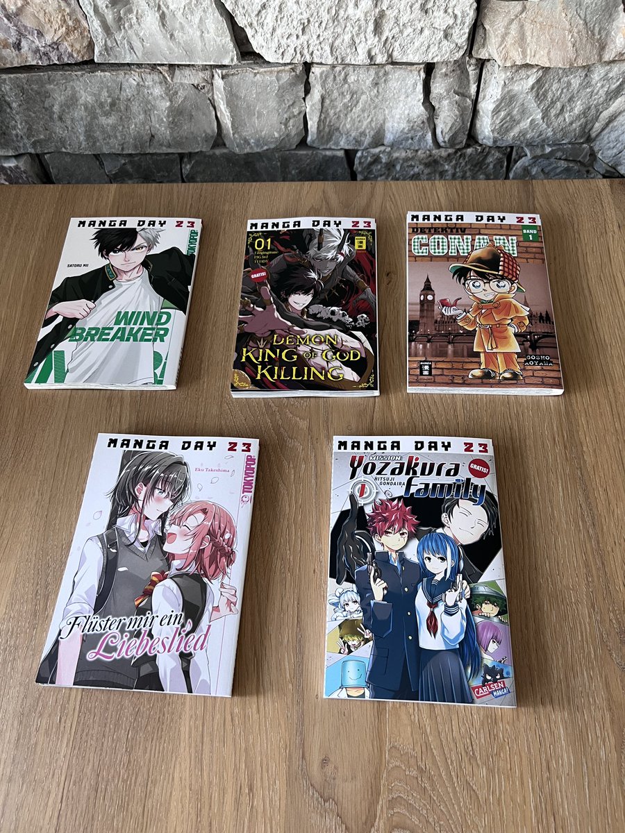 Juli_ayn's tweet photo. Meine ausbeute vom gestrigen Manga Day. Was gab es bei euch so? 
#mangaday #manga #DetectiveConan https://t.co/9TqaXgzOVI