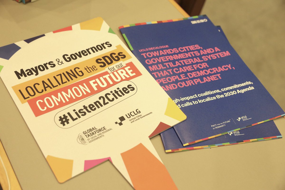 CosseCarolina's tweet photo. Participamos de la apertura del Foro de Gobiernos Locales y Regionales, los cuales seremos parte de la cumbre de @ONU_es.
Un fructífero intercambio sobre el avance en nuestras ciudades y regiones de la agenda 2030 para cumplir con los objetivos de desarrollo sostenible. https://t.co/PUTiRvm83d
